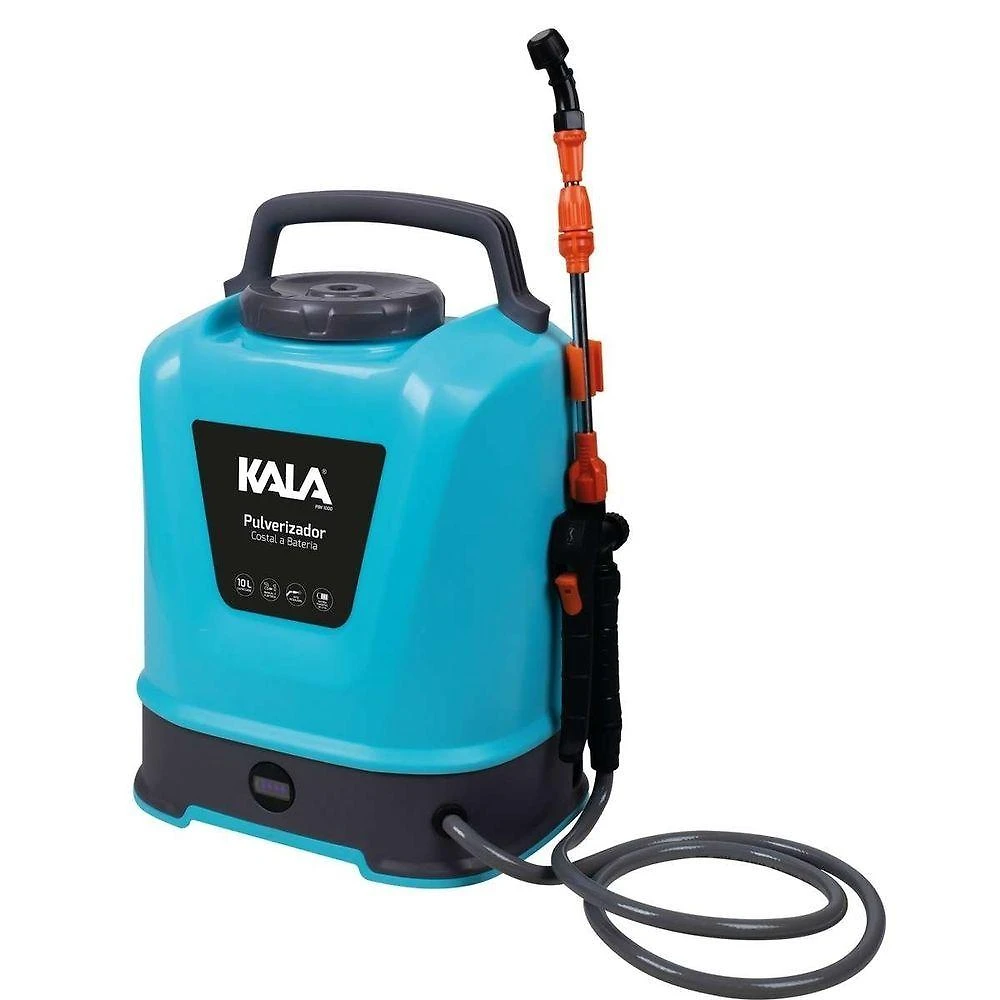 Pulverizador Costal a Bateria PBK 1000 Jardinagem 10L Kala 12V