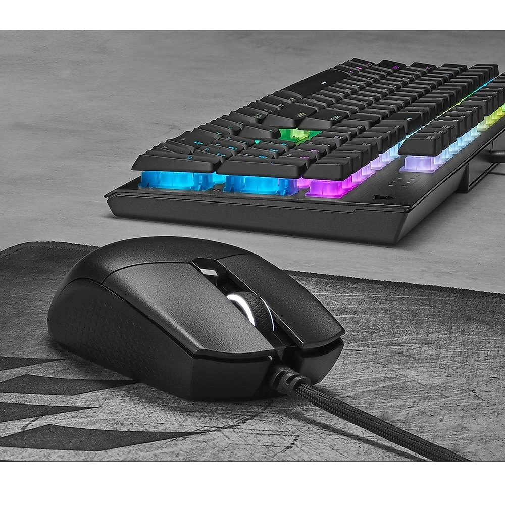 Mouse Gamer Corsair Katar PRO XT, RGB, 18000DPI, 6 Botões, Preto - CH-930C111-NA