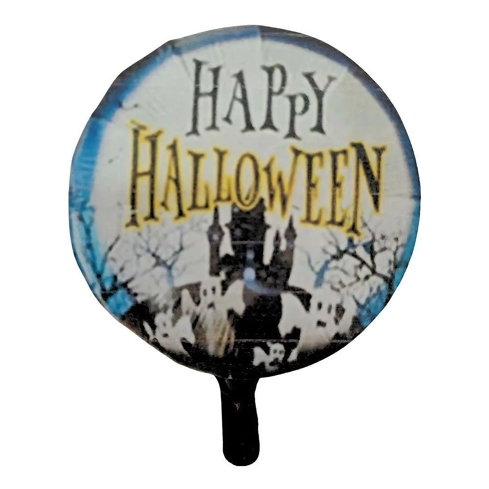 Balão Metalizado Halloween Estampado - 18 Polegadas Modelo Happy Halloween 1
