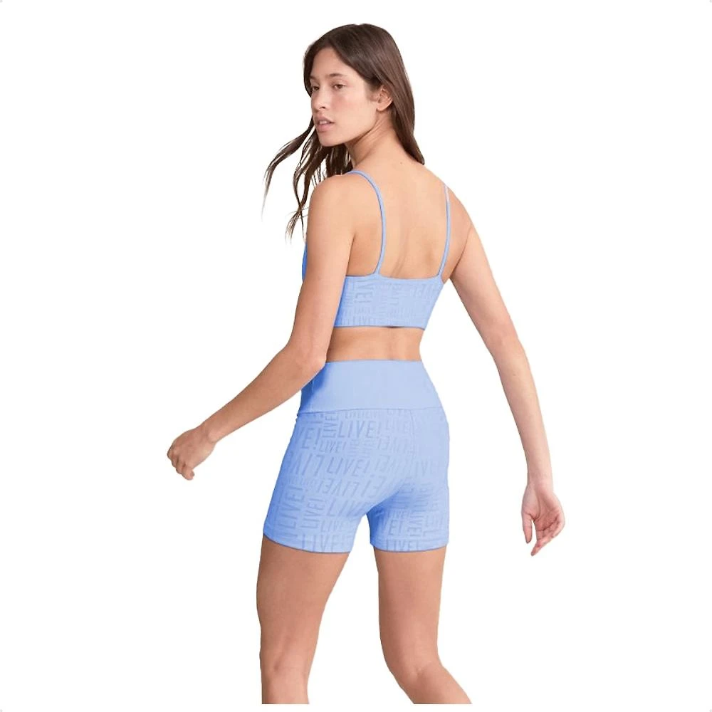 Miniatura Shorts Live Fit Sense Pro Feminino Azul Claro - G