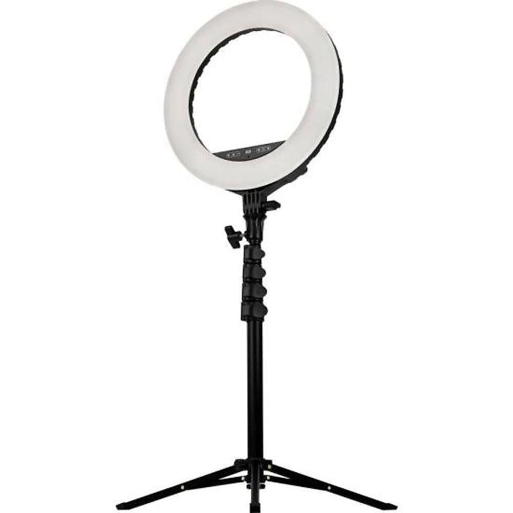 Ring Light Streamplify Light 14 com Iluminação de Nível de Estúdio, 10 Níveis de Brilho Preto