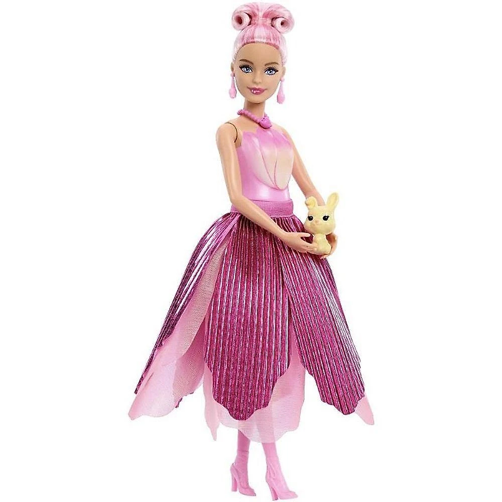 Boneca Barbie Reveal Pop Pétalas Surpresas Revelação com Água Mattel