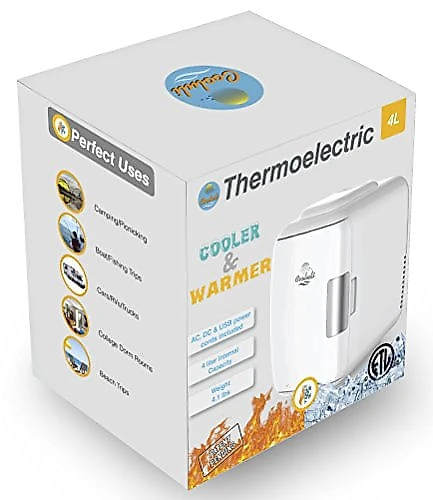 Mini Geladeira Automotiva e Aquecedor 4 Litros ACDC Exclusivo Com USB