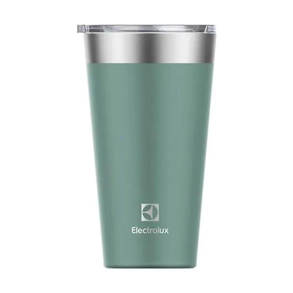 Copo Térmico Sense 0,6L em Aço Inoxidável com Tampa Hermética Verde Electrolux
