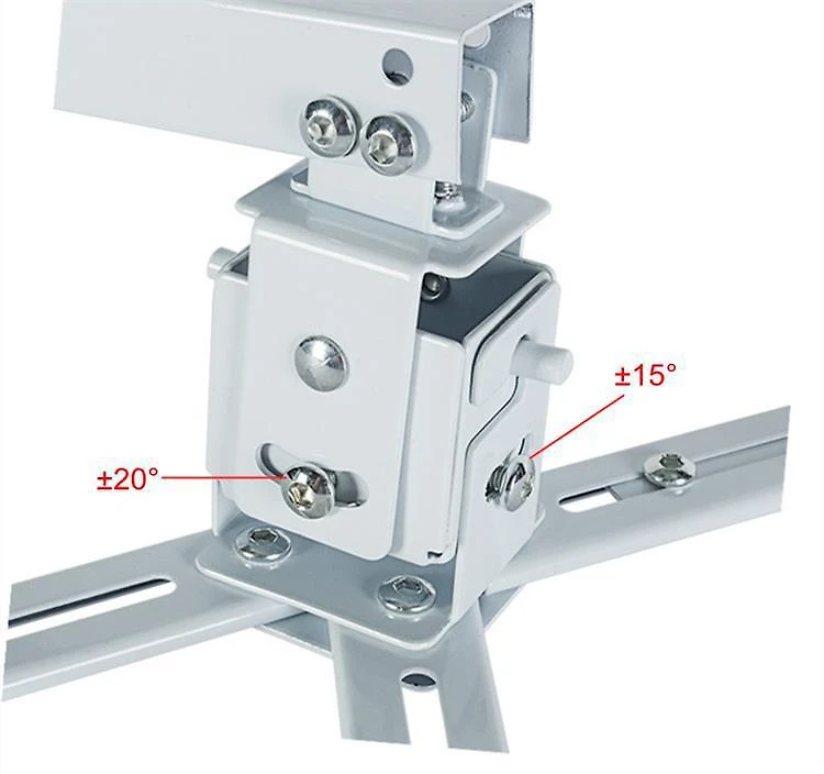 Extensor,Suporte,Pedestal Para Projetor,43-65 Cm,Teto,Branco