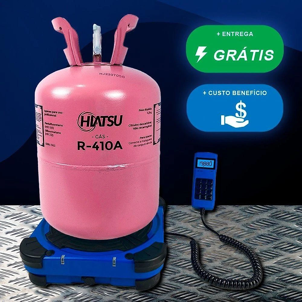 Gás Refrigerante R410a 11,35kg - Hiatsu
