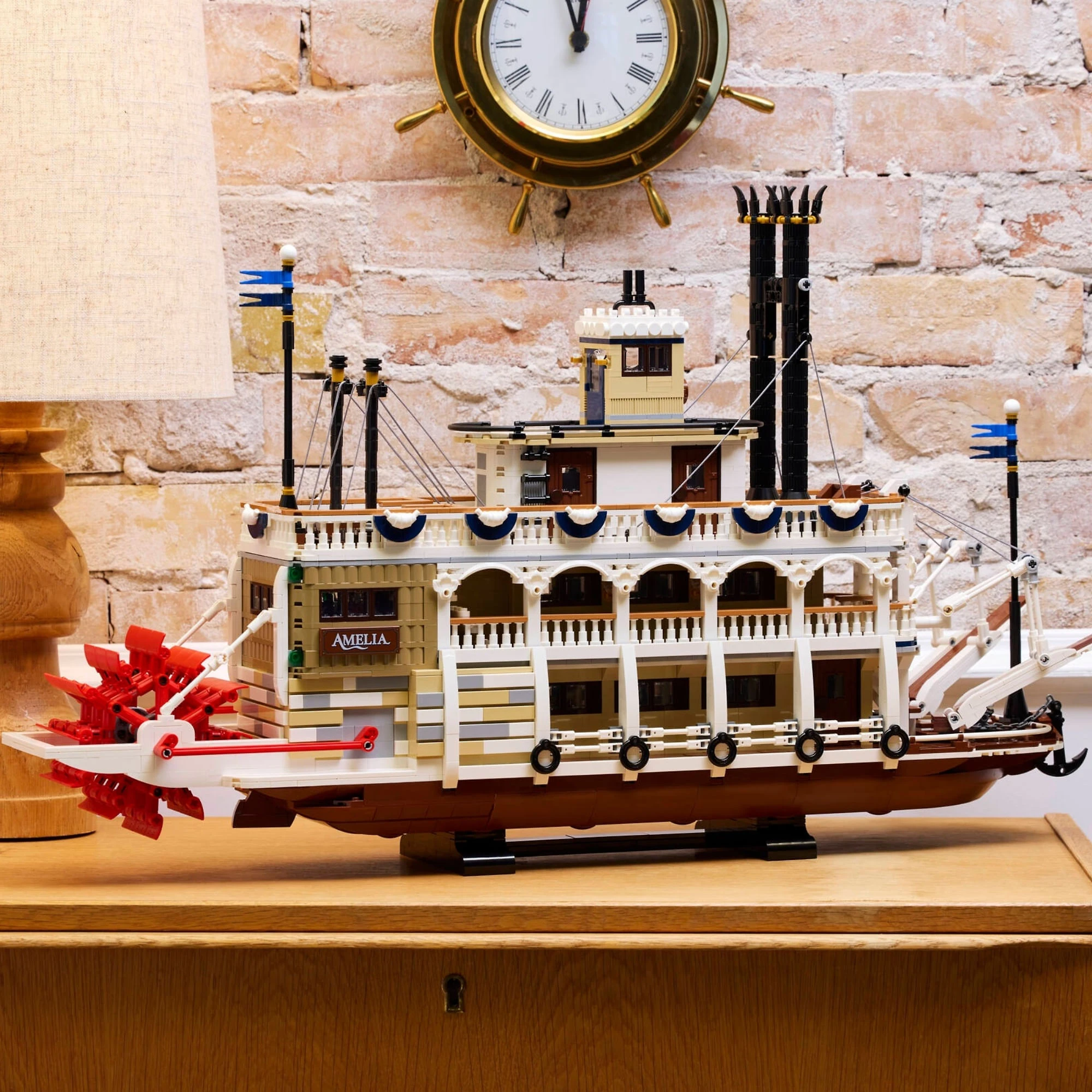 LEGO® Ideas - Barco Fluvial a Vapor