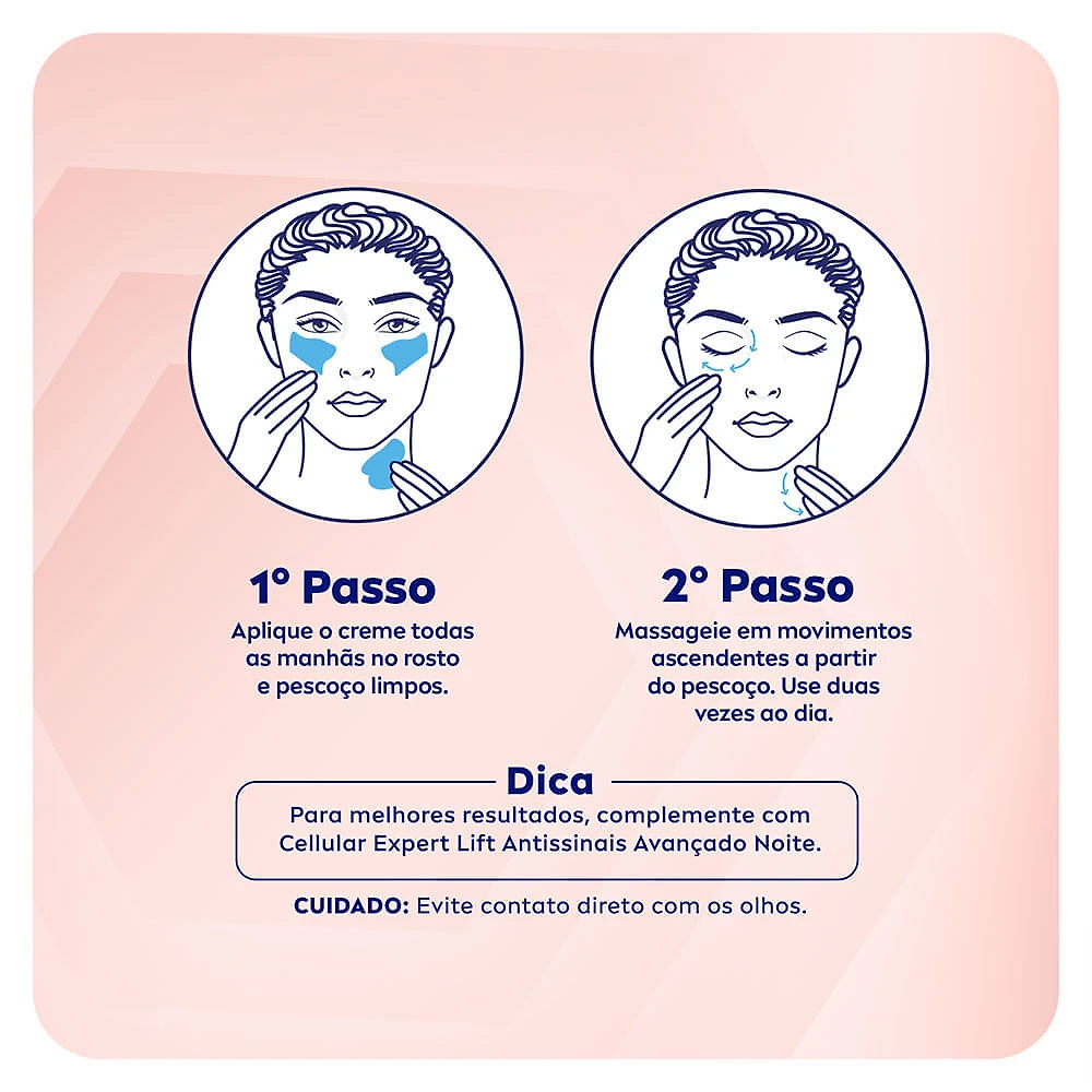 Creme Facial Nivea Expert Lift Antissinais Avançado Dia 50ml