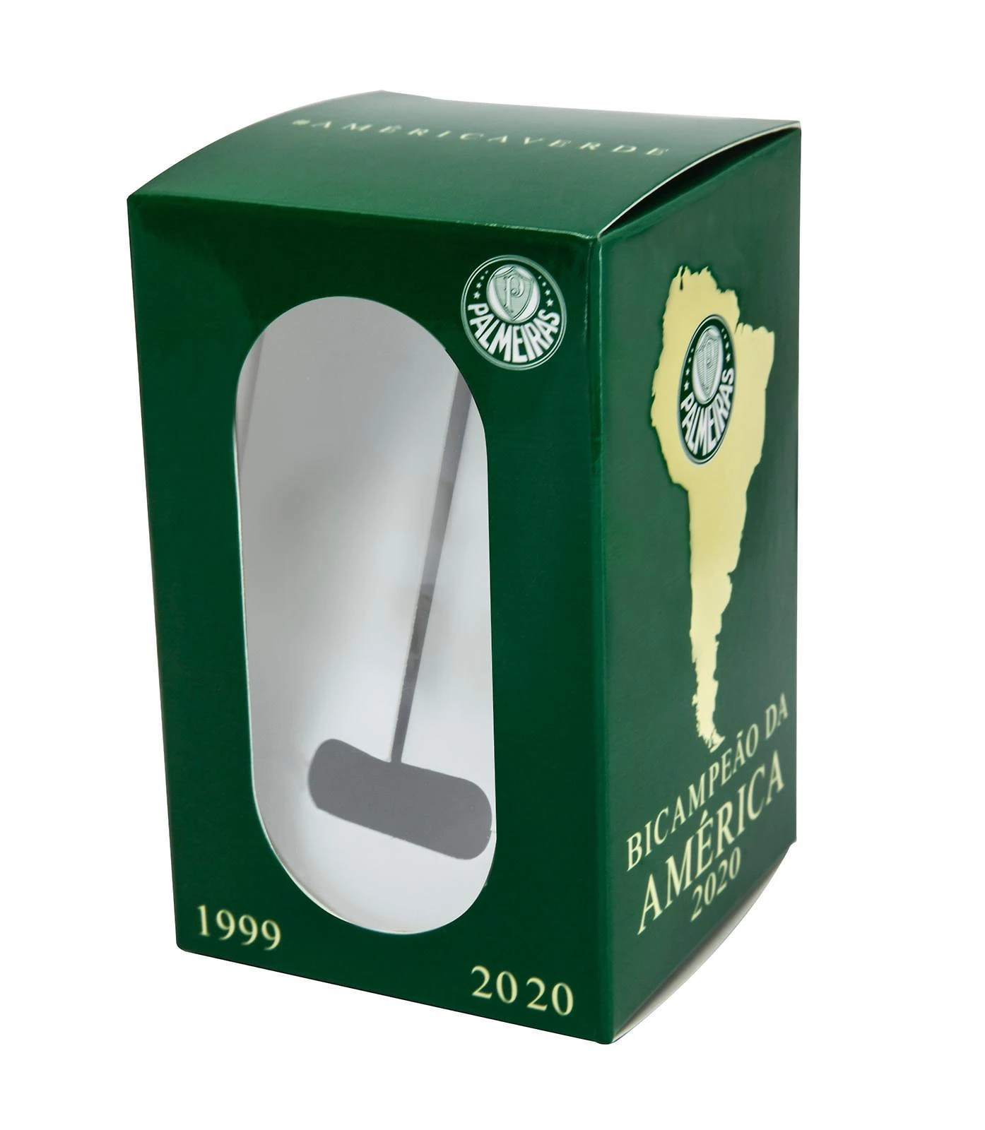 Miniatura Relógio Palmeiras Oficial Masculino Branco T22-046B-4