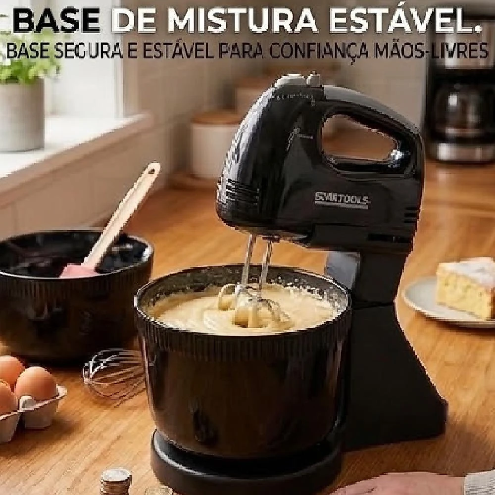 Batedeira Elétrica de Mão Yeet 2 em 1 2L 250W 7 Velocidades 110V