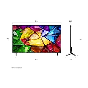 Smart TV 55" 4K LG 55MRGB85BSC QNED Mini LED Até 144Hz AI WebOS 26 Dolby Vision TV 55" LG MINI RGB 4K 55MRGB85BSC WIFI/BT/HDMI