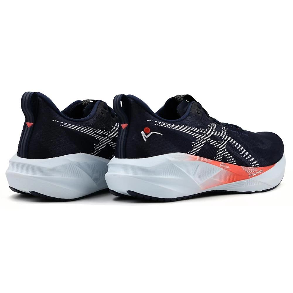 Miniatura Tênis Asics Novablast 5 Unissex MARINHO/BRANCO - 34