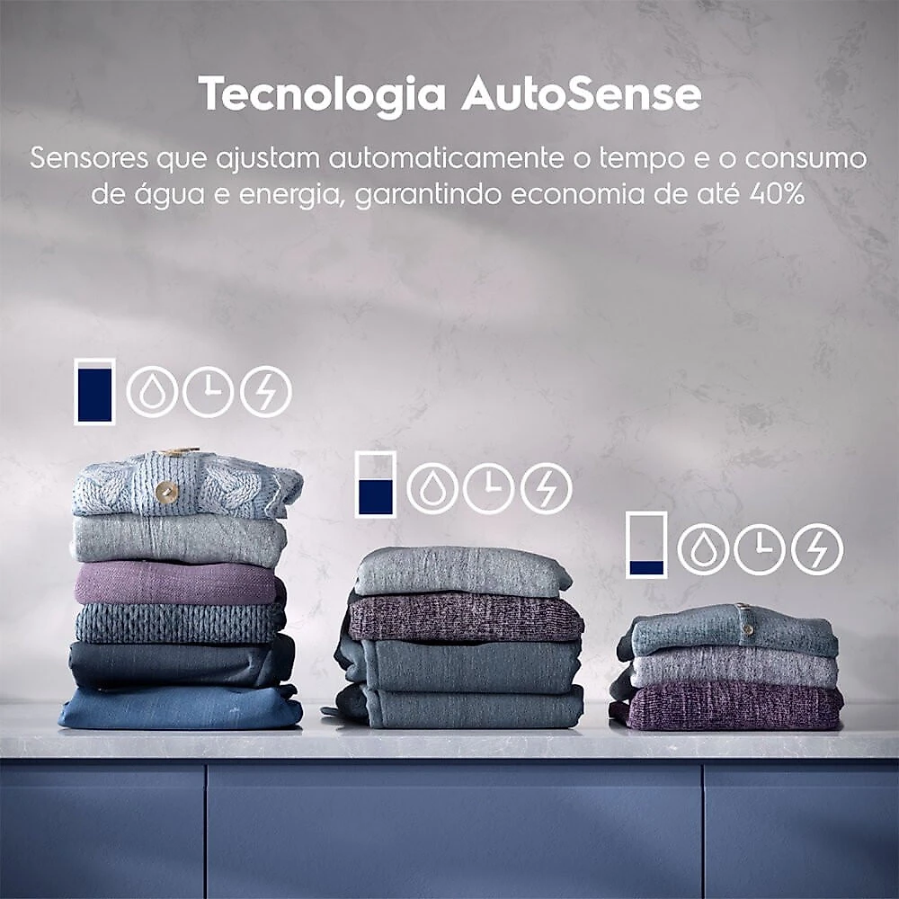 Lava e Seca Electrolux 12Kg 7Kg Inverter, Água Quente LSC12 12 kg - 7 kg - A - 0.29 kWh/ciclo - 92 L/ciclo - Cinza - Elimina Fiapos - 60 Hz - 10 anos - 12 meses - 8 - Inverter - 1200 rpm - 220V