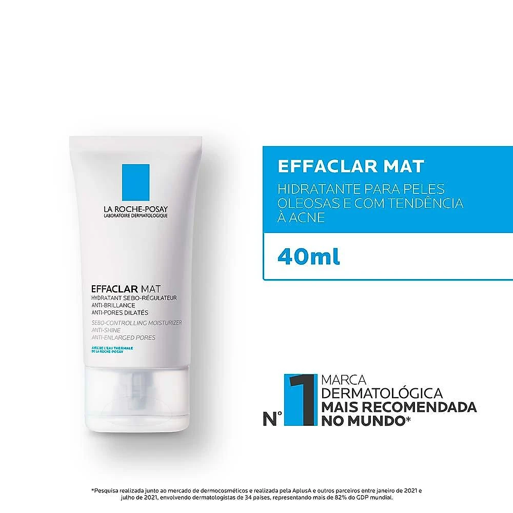 Effaclar mat la roche-posay - hidratante facial 40ml