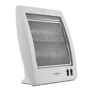 Aquecedor Halógeno Britânia AB800B 800W 2 Níveis Proteção Branco 110V