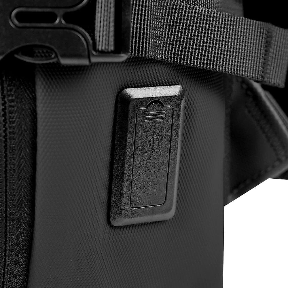 Mochila Executiva Masculina Cosmo Preta Preto - G