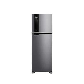 Miniatura Geladeira Brastemp BRM46MK 385 Litros Frost Free Duplex Painel Eletrônico Inox 110V
