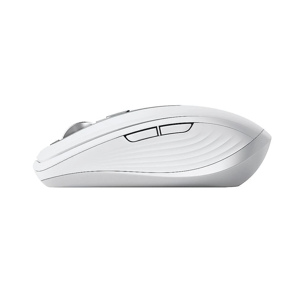 Mouse Sem Fio Logitech MX Anywhere 3S, Bluetooth, Clique Silencioso, Recarregável, Cinza Claro - 910-006933
