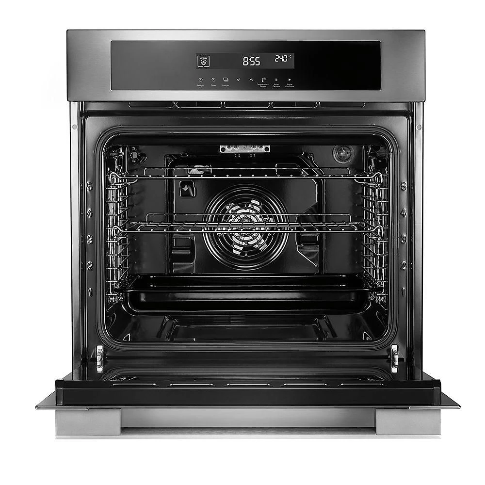 Miniatura Forno Elétrico de Embutir Panasonic Multifunções 80L Inox - HL-CX668SRPK - 220V