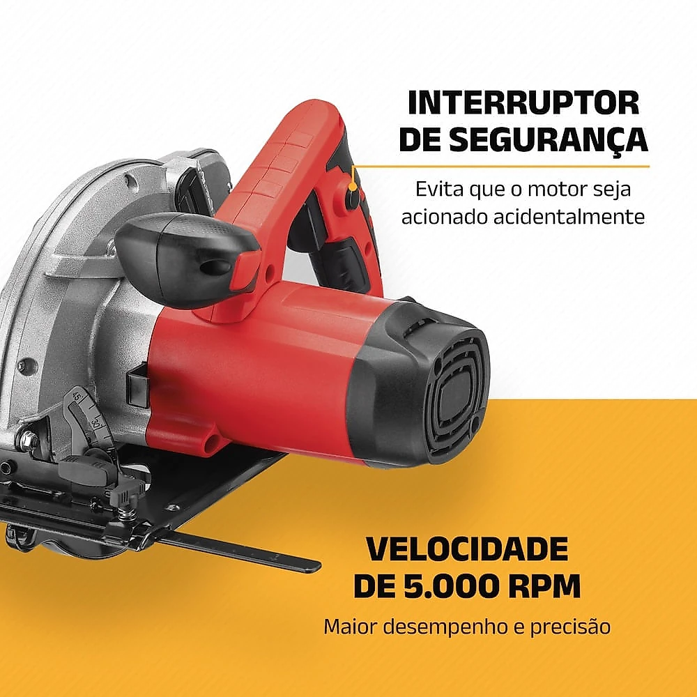 Miniatura Serra Circular Mondial Power Tools FSC-04 SERRA CIRCULAR FSC-04 127V/60Hz