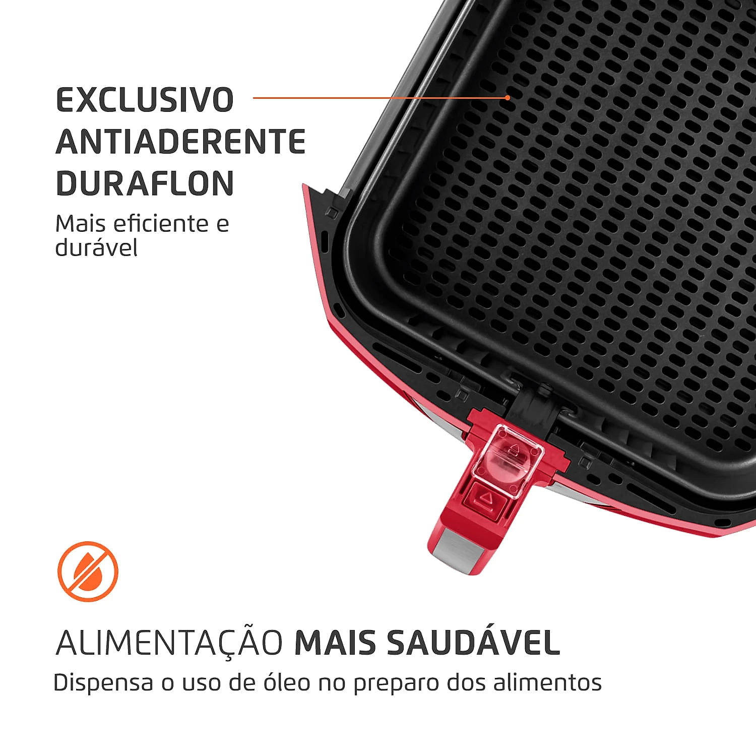 Fritadeira Sem Óleo Air Fryer 8 Litros AFN-80-RI Mondial 127V