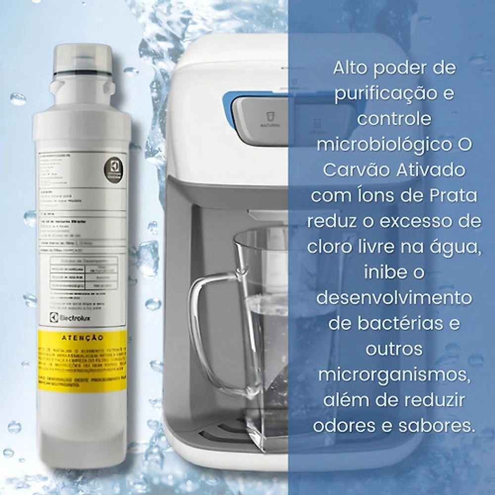 Filtro/Refil Original De Água Para Purificador Electrolux PE11B/PE11X/PC41B/PC41X/PH41B/PH41X