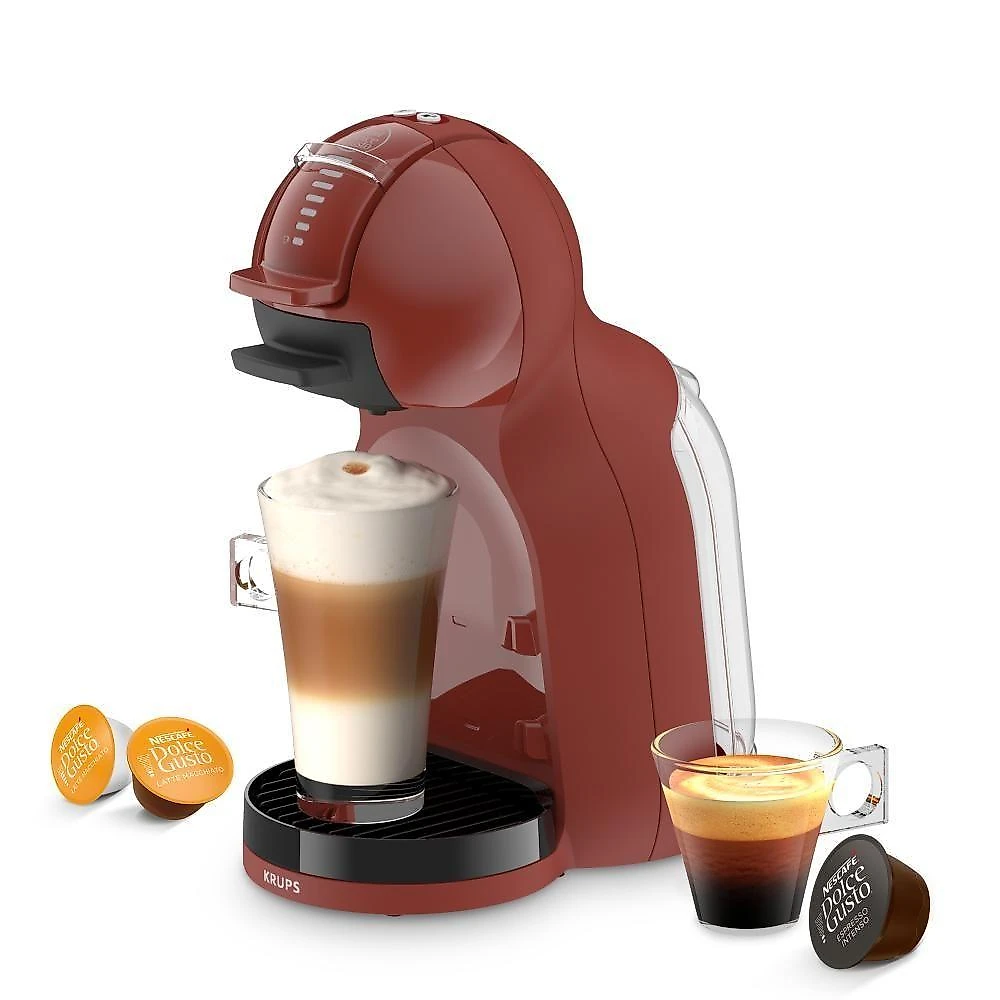 Kit Cafeteira Cápsula Dolce Gusto Mini Me 2.0 Plástico 12 Xícaras Terracota 1500W 220V