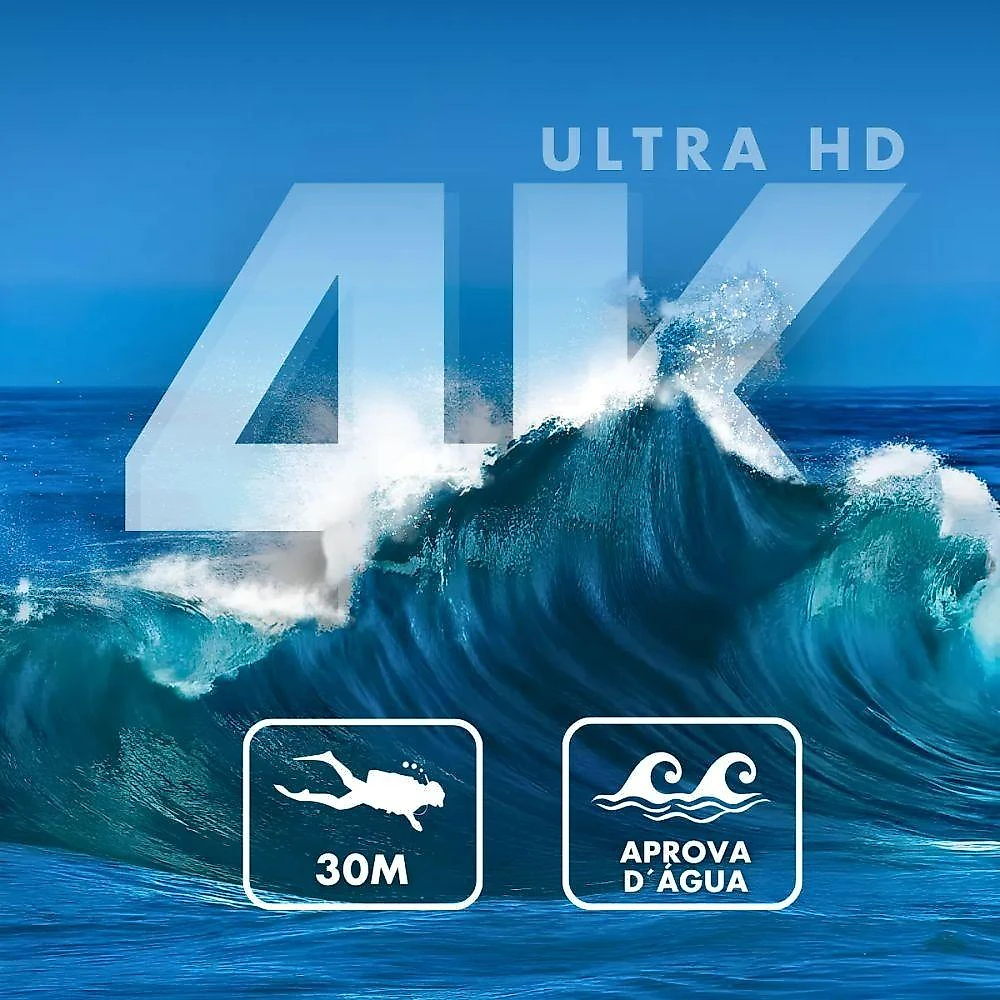 Câmera Filmadora Action Pro 4k Sports Ultra-hd Wi-fi