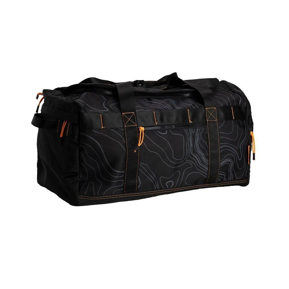 Bolsa Mochila Academia Preta E Laranja
