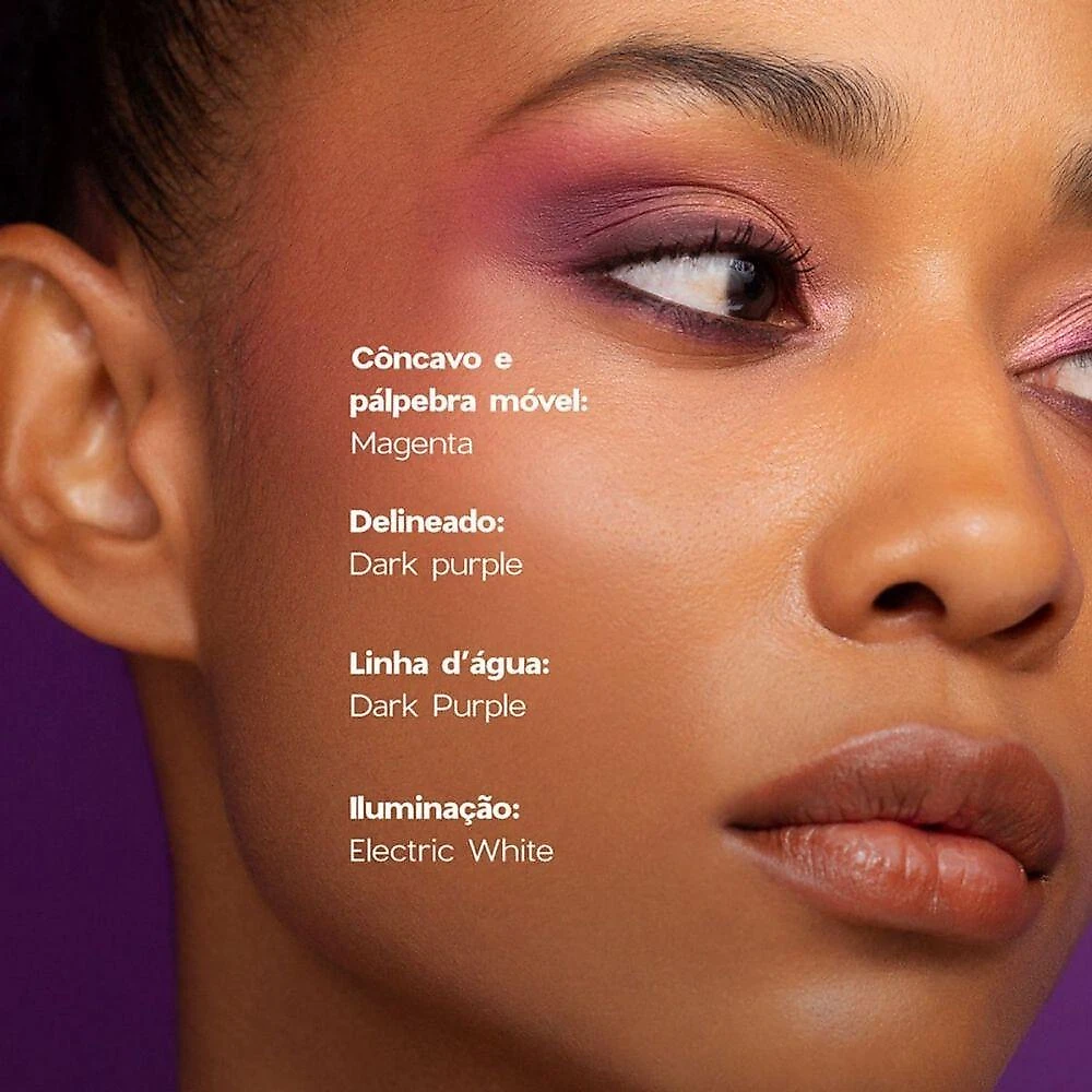 Paleta De Sombras 4 Eyeshadow Palette Power Glow Océane Edition 4,5g