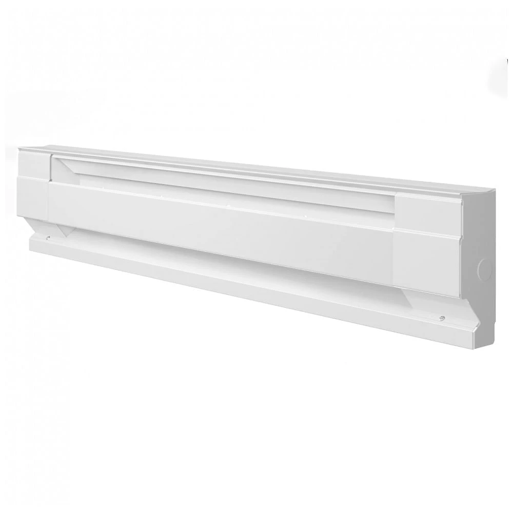 Aquecedor de Rodapé Cadet F Series Branco Convecção 750W 91,44 cm 2560 BTU Instalação Fixa Modelo 3F750-1W 120V