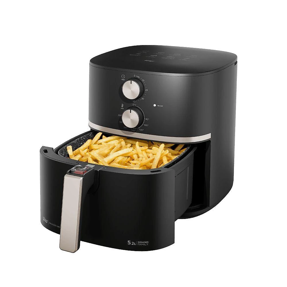 Fritadeira Air Fryer Wap 5,2L Grand Prosdócimo 1500W Preta 220V