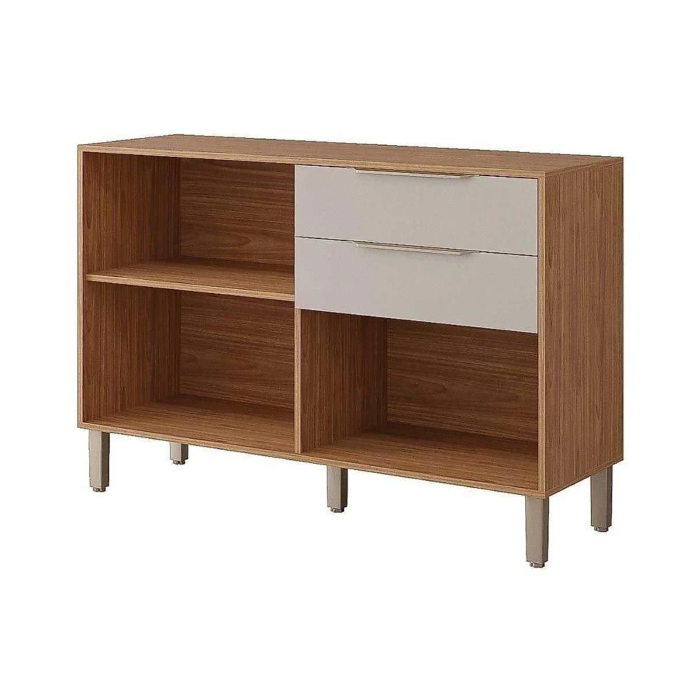Cozinha Modulada Celeste 4 Portas 2 Gavetas MDF 120CM Cinamomo Off White MGM