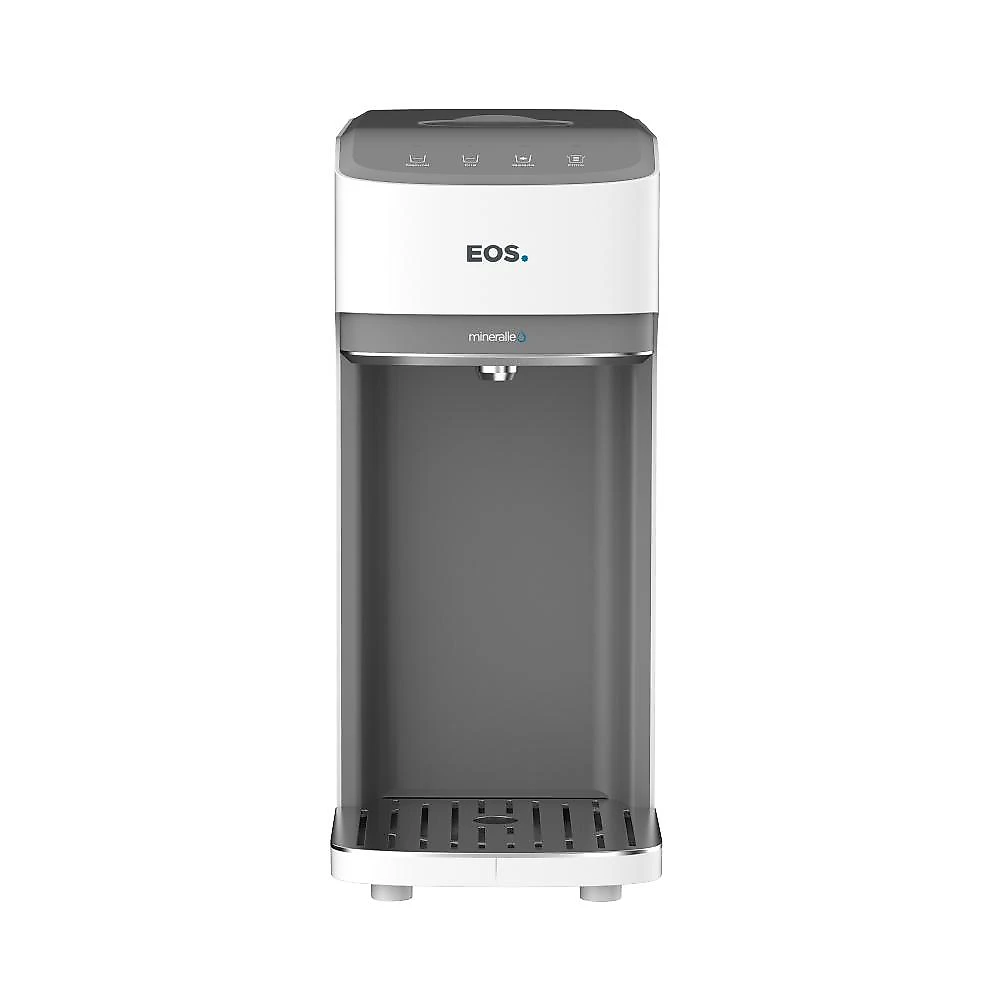 Purificador de Água EOS Mineralle Slim Touch Eletrônico Branco EPE08B Bivolt + Filtro Refil EFP01