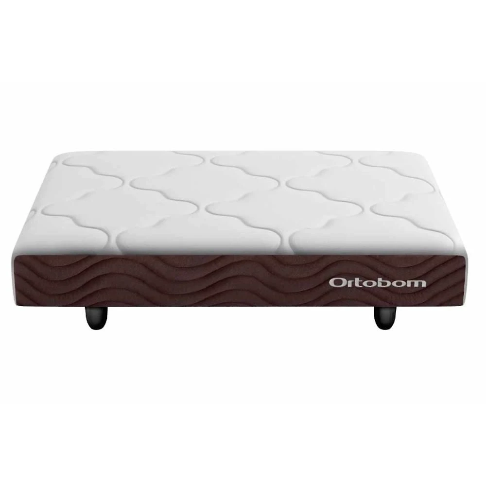 Cama Colchão PET p-Cachorro e Gato Ortobom Ortopet Brown 60X80X13 1 Unidade