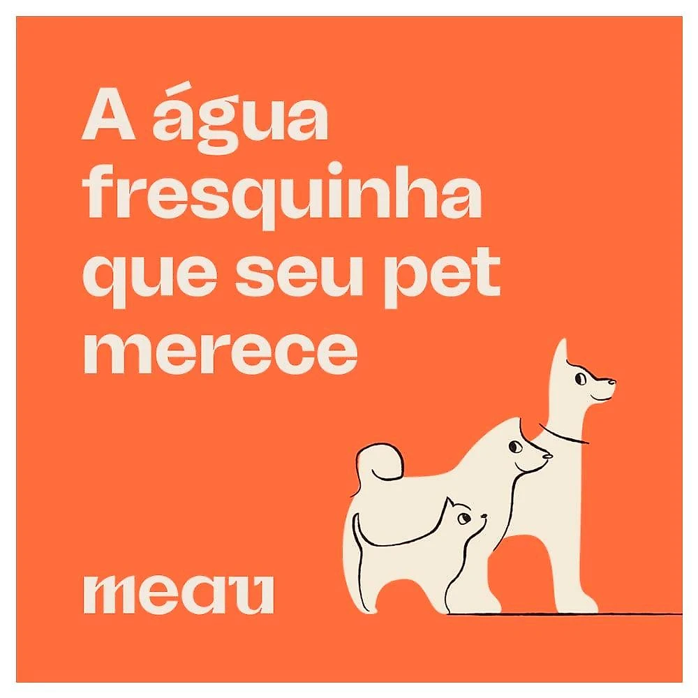 Fonte Bebedouro Meau Kit Cores (Verde Tiffany, Rosa e Preto) - Bivolt