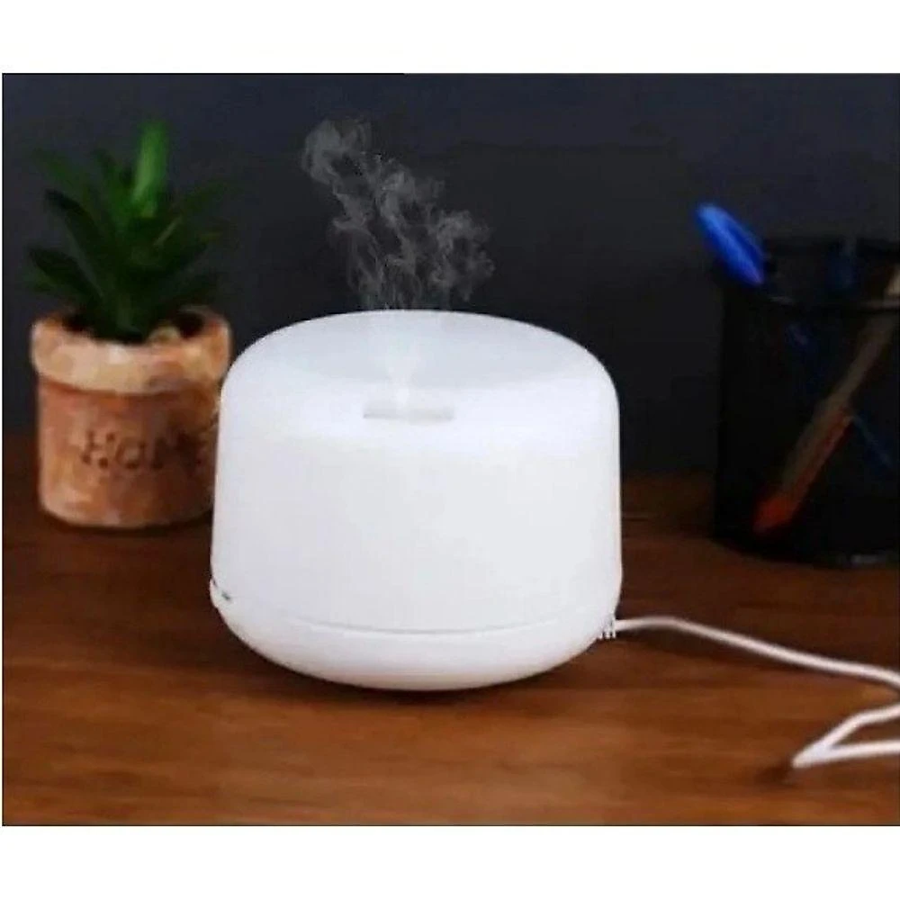 Aromatizador Umidificador de Ar 300ml com Difusão Ultrassônica LED 7 Cores Marrom OEM