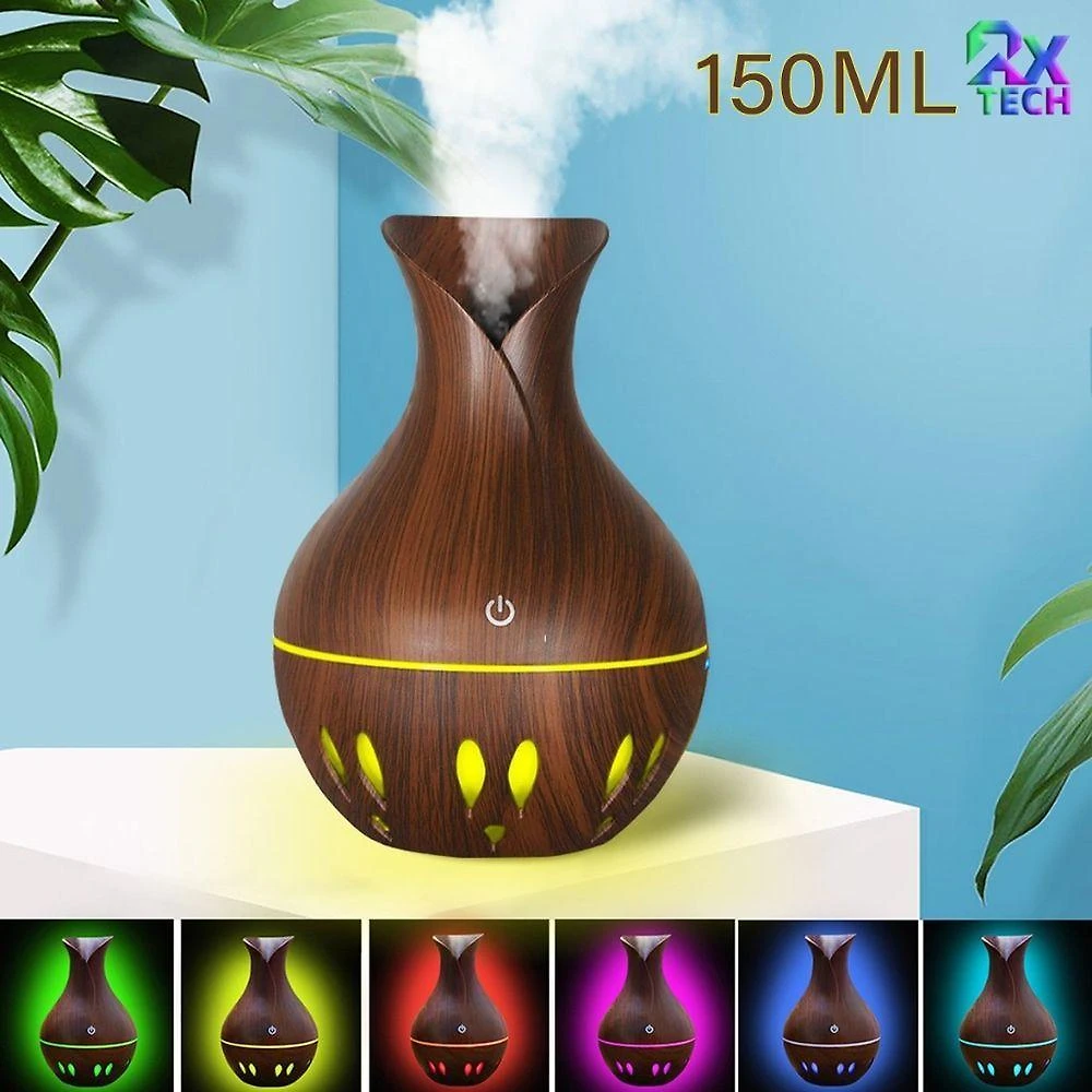 Umidificador de Ar e Difusor de Aromas OEM 300ml com Iluminação LED UM003 110V