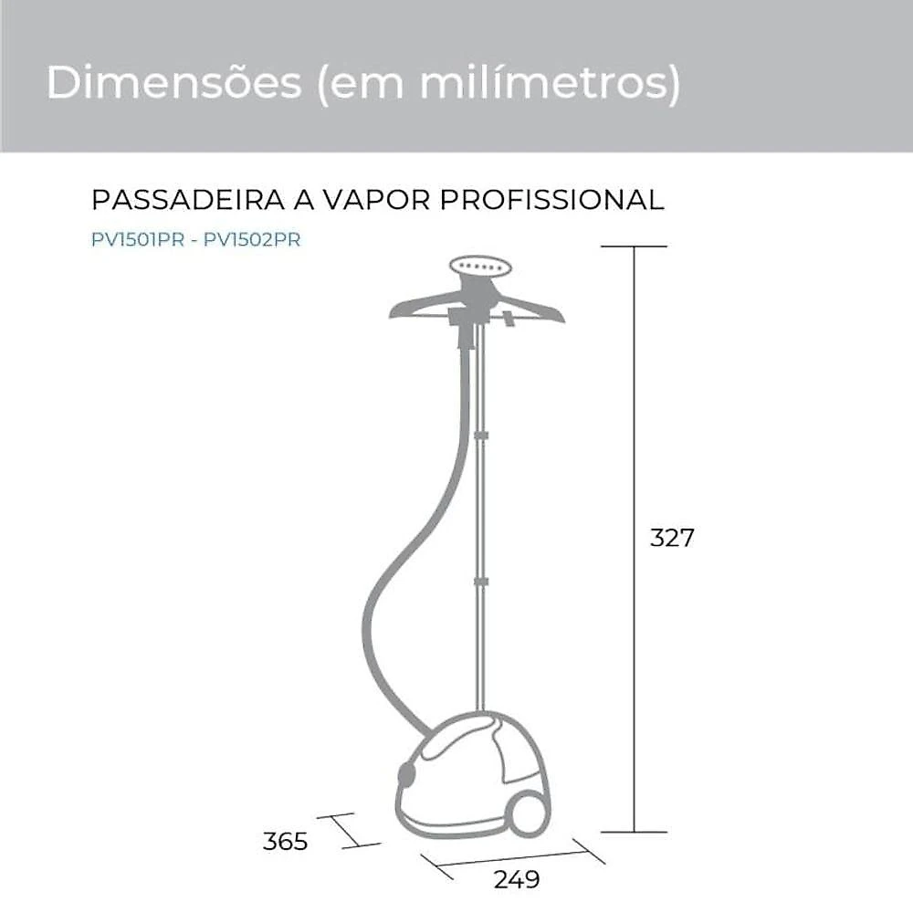 Passadeira De Roupas A Vapor 1,5 Litros Suggar 110V