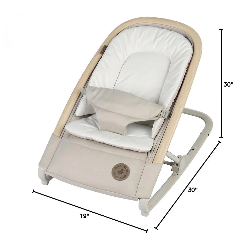 Cadeirinha Maxi-Cosi Kori 2-em-1 Aveia Claro Para Bebê do Nascimento a 9 kg