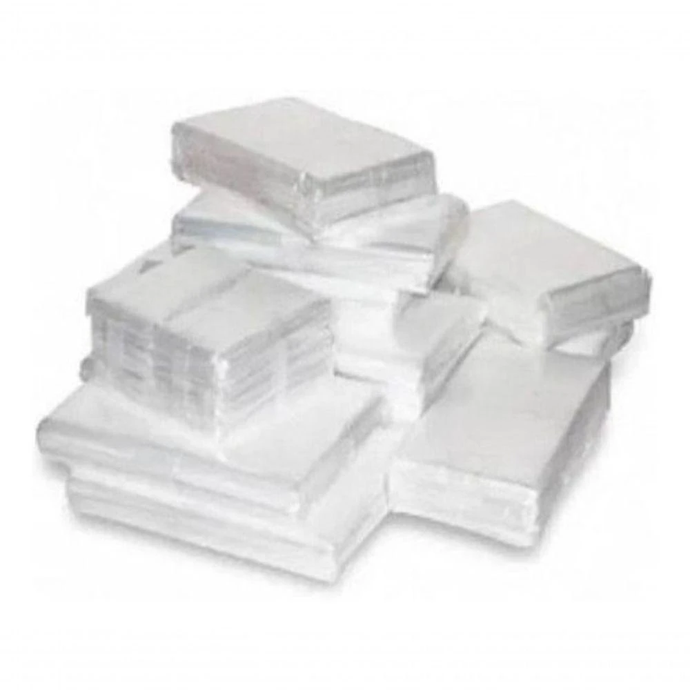 Saco Plástico Transparente 70x100 Esp.0 e 10 Polietileno para Organizar Itens Pacote 5