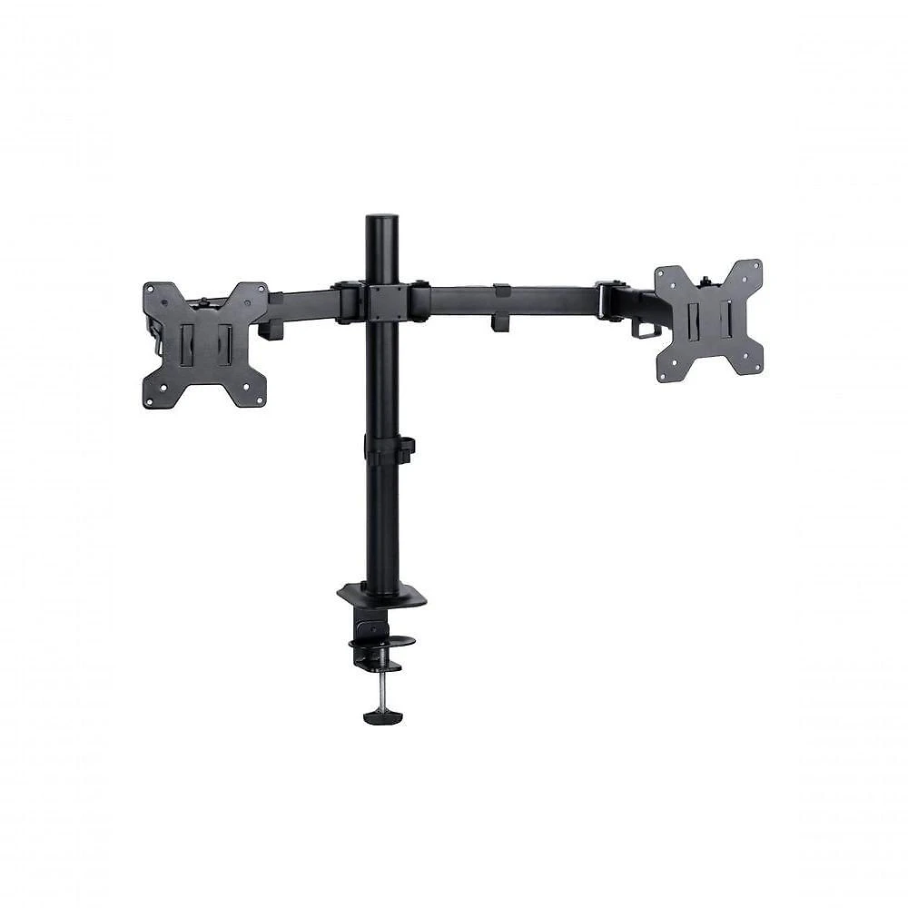 Suporte Articulado SM341C para 2 Telas de 13" a 32" com Organizador de Cabos Preto Vinik
