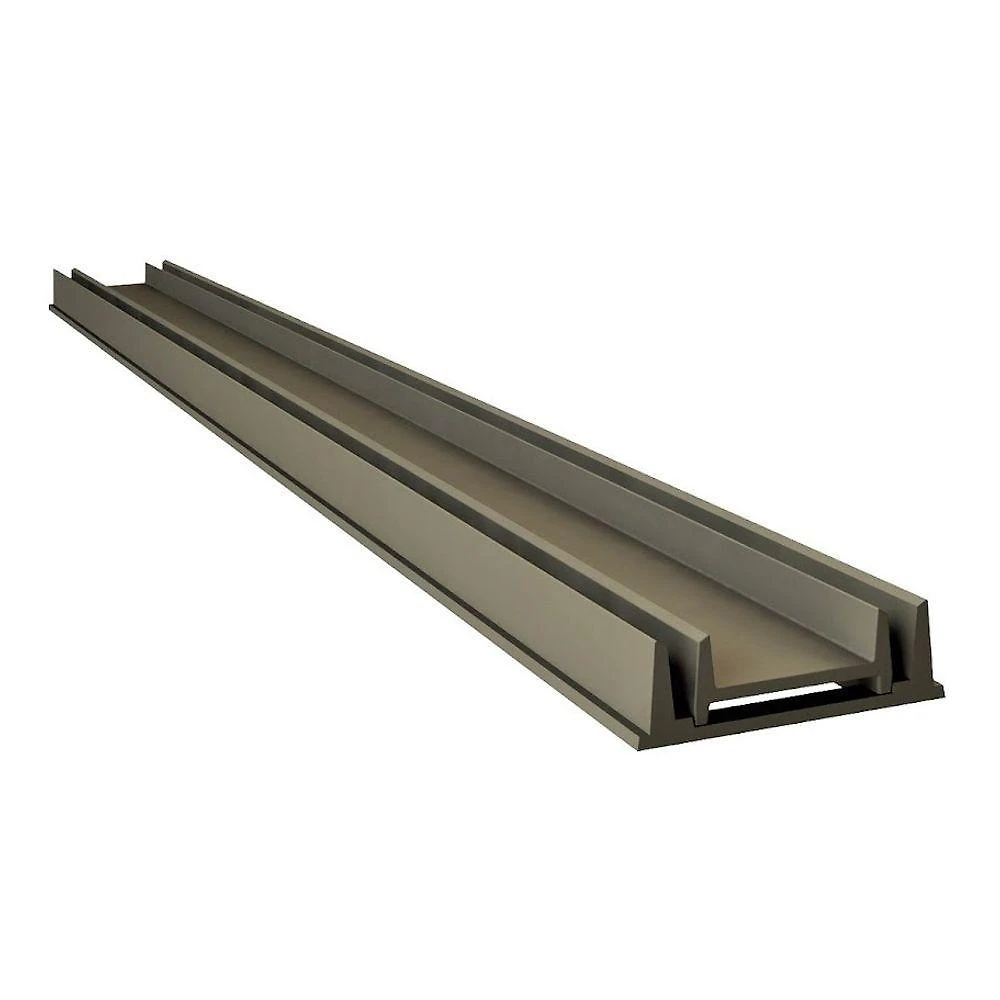Grelha Invisível Oculta Rebaixada com Caixilho Fendi 100x8cm Alumínio Fundido GDA Industria