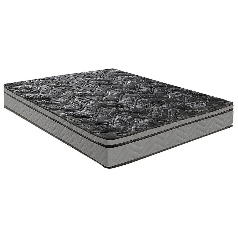 Colchão Casal Anatômico D28 - Conforto Firme Euro Pillow Black (138x188x17) - Paropas