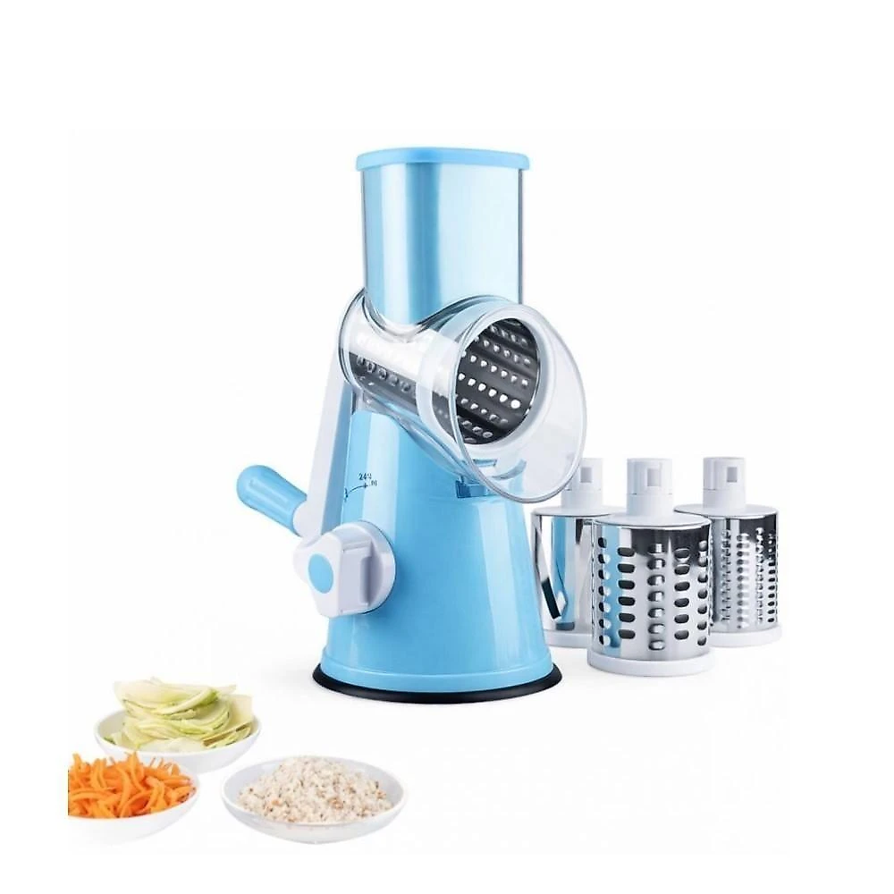 Ralador De Queijo E Legumes 3 Lâminas Processador Manual