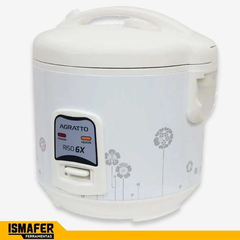 Panela Elétrica De Arroz E Legumes 6 Xícaras Riso 110V Agratto