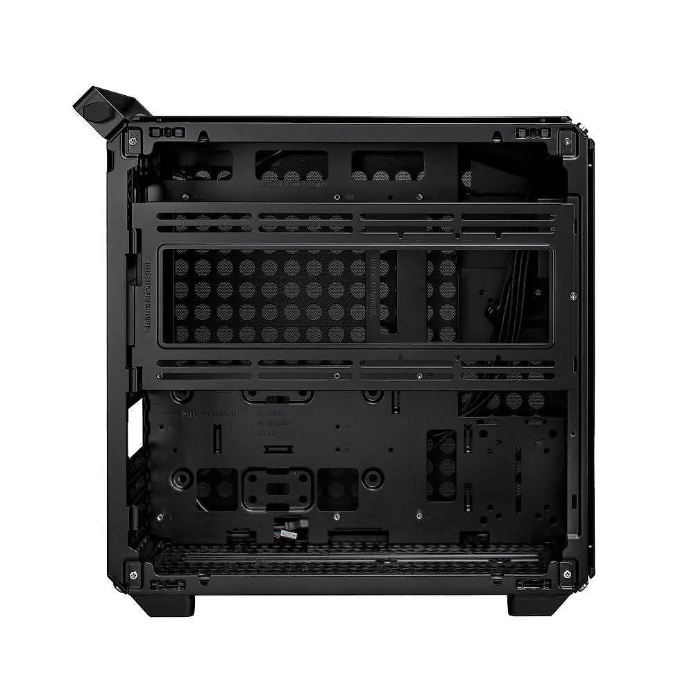 Gabinete para Computador Qube 500 Flatpack em Aço com Painel Transparente Preto Cooler Master