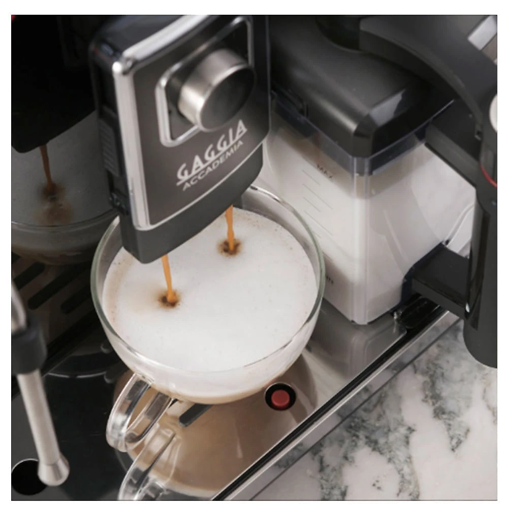 Cafeteira GAGGIA Accademia Preta para Café Espresso - 19018141 110