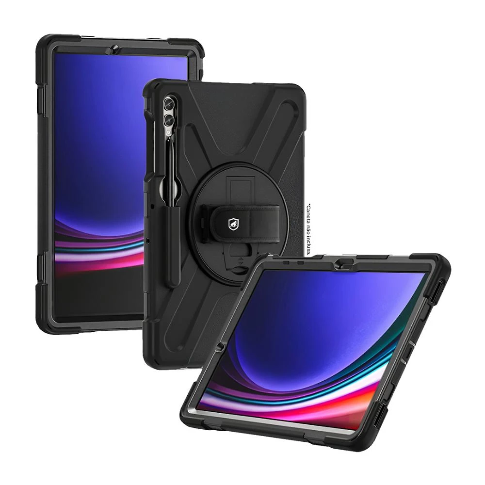 Capa case capinha para Samsung Galaxy Tab S9 FE Plus - Phantom - Gshield