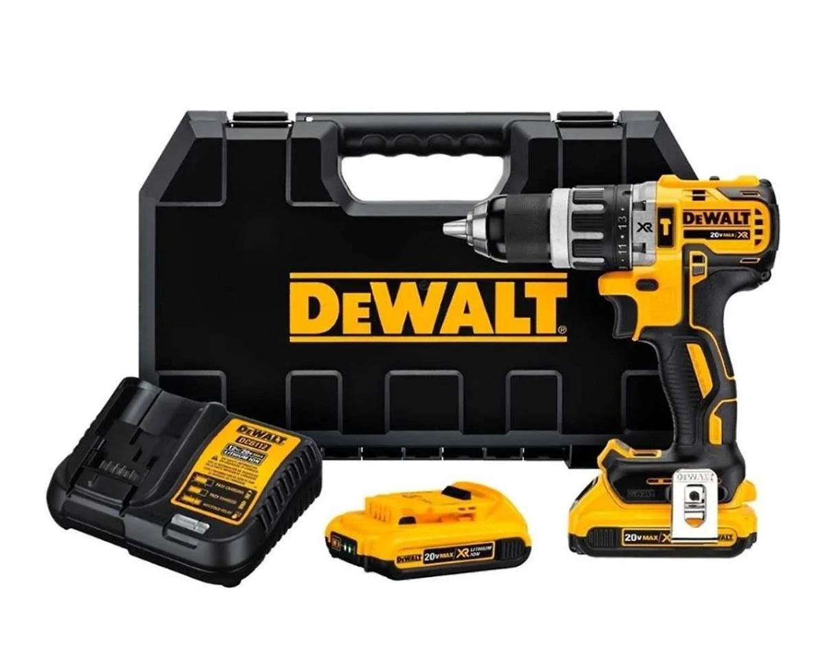 Furadeira Parafusadeira de Impacto DeWalt 1/2" 13mm 2Ah